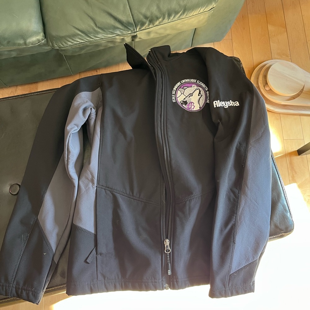 Black Utility Jacket for Women